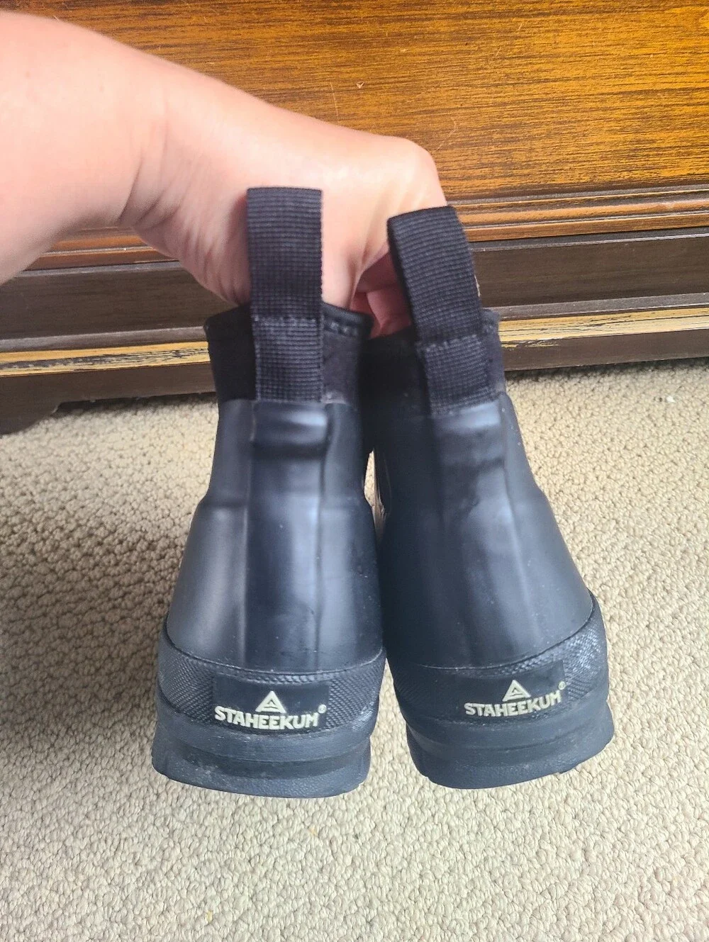 Staheekum Women's Dry Trek Chelsea Rain Boots Size 9